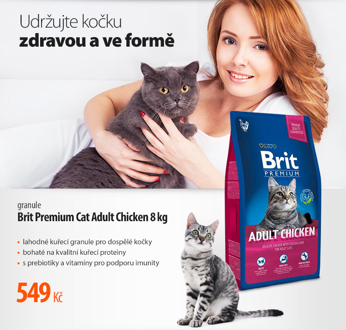 Granule Brit Premium Cat Adult Chicken