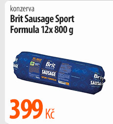 Konzerva Brit Sausage Sport Formula