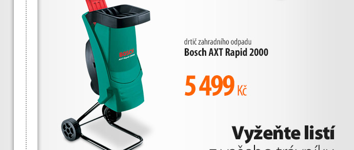Drtič zahradního odpadu Bosch AXT Rapid 2000