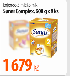 Kojenecké mléko Sunar Complex