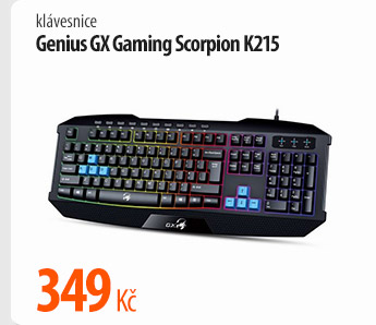 Klávesnice Genius GX Gaming Scorpion K215