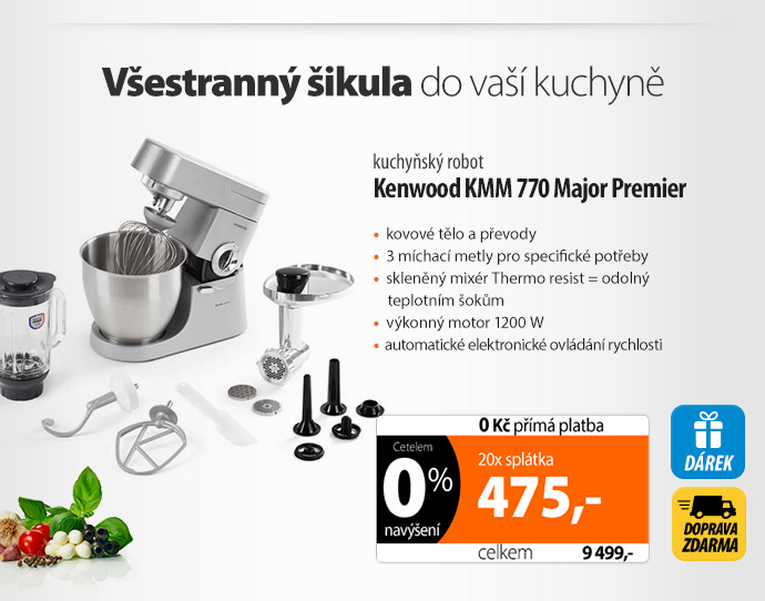 Kuchyňský robot Kenwood KMM 770 Major Premier