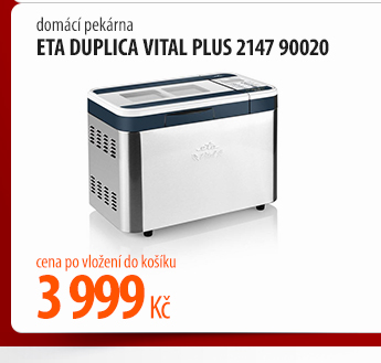 Domácí pekárna ETA Duplica Vital Plus 2147 90020