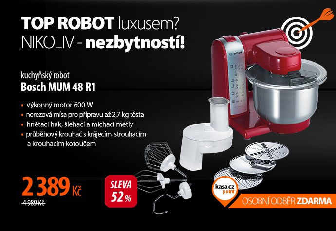 Kuchyňský robot Bosch MUM 48 R1